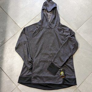C9 Champion Duo Dry Womens Extra Large Gray Hoodie Pullover Tech Pocket